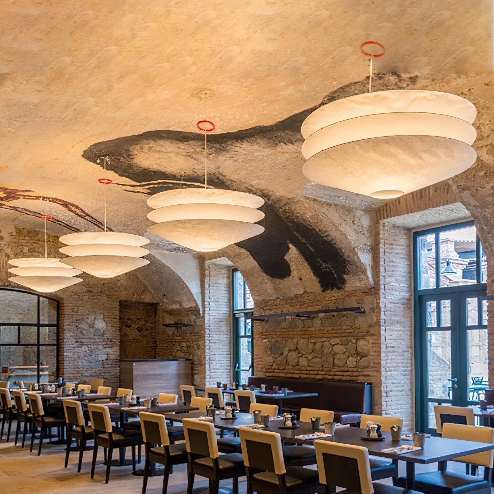 Zomarion Individual Creativity Paper Metal Pendant Light - Lamp Copper