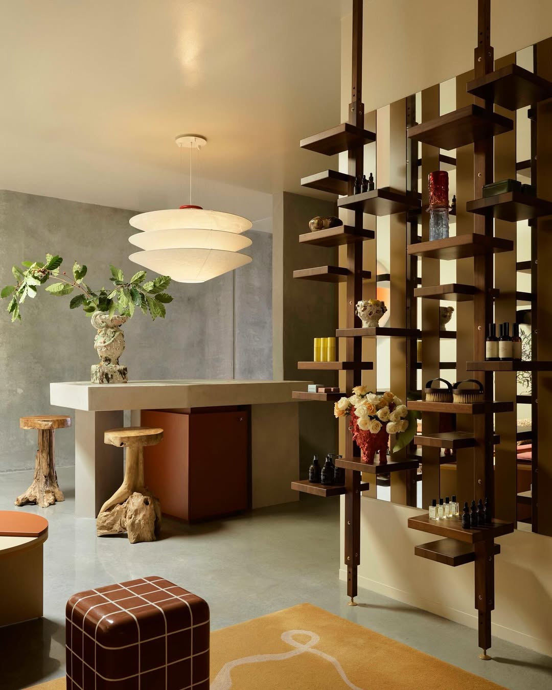 Zomarion Individual Creativity Paper Metal Pendant Light - Lamp Copper