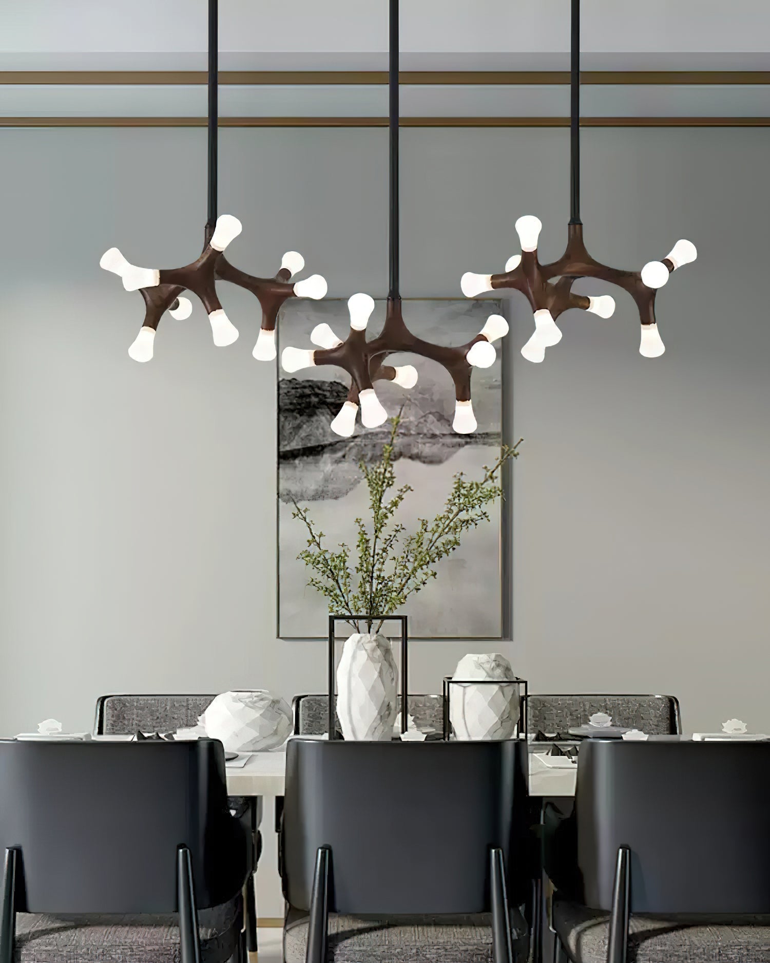 Mynorila Branch-Design Wood Pendant Light - Blowlighting