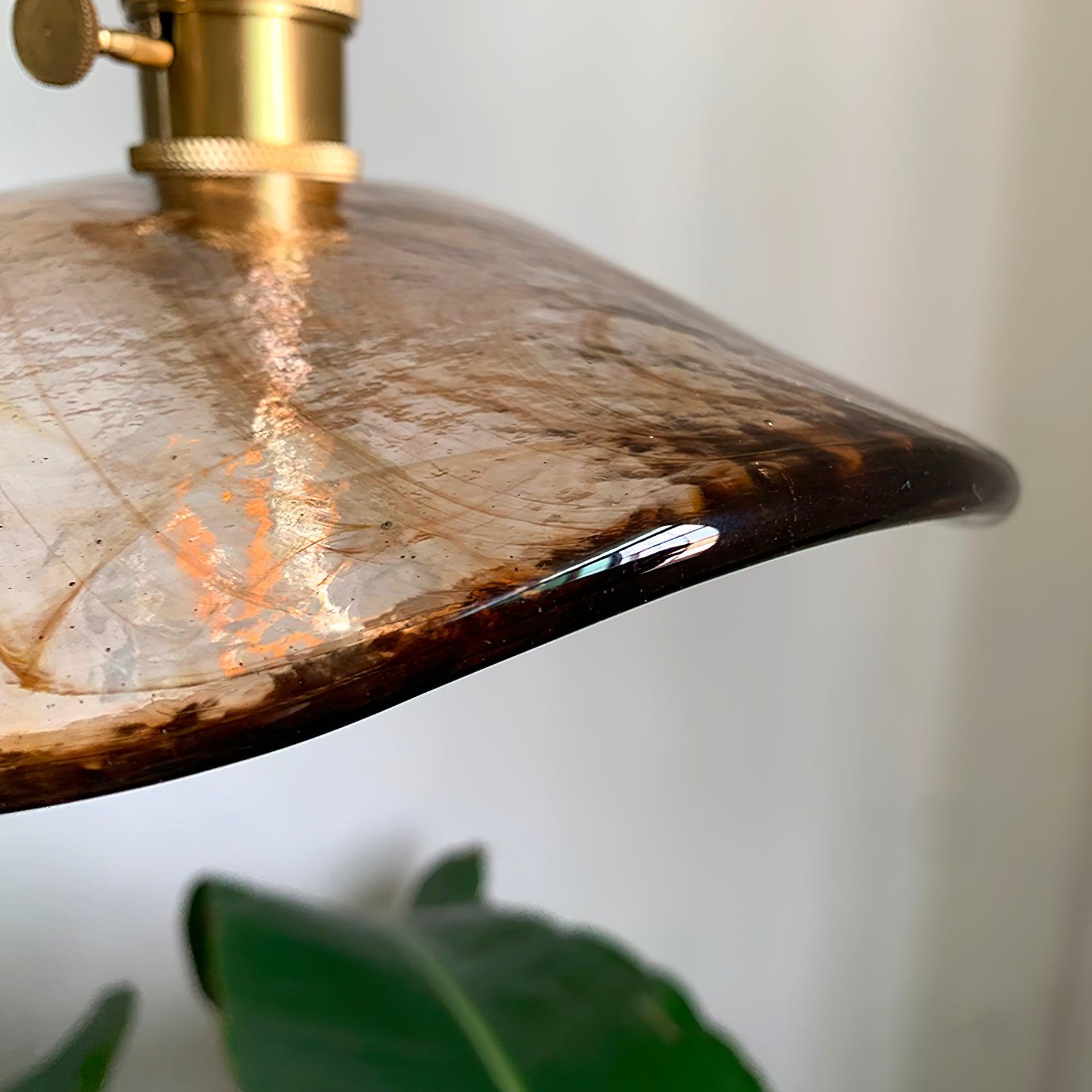 Flower Petal Glass Pendant Light - Blowlighting