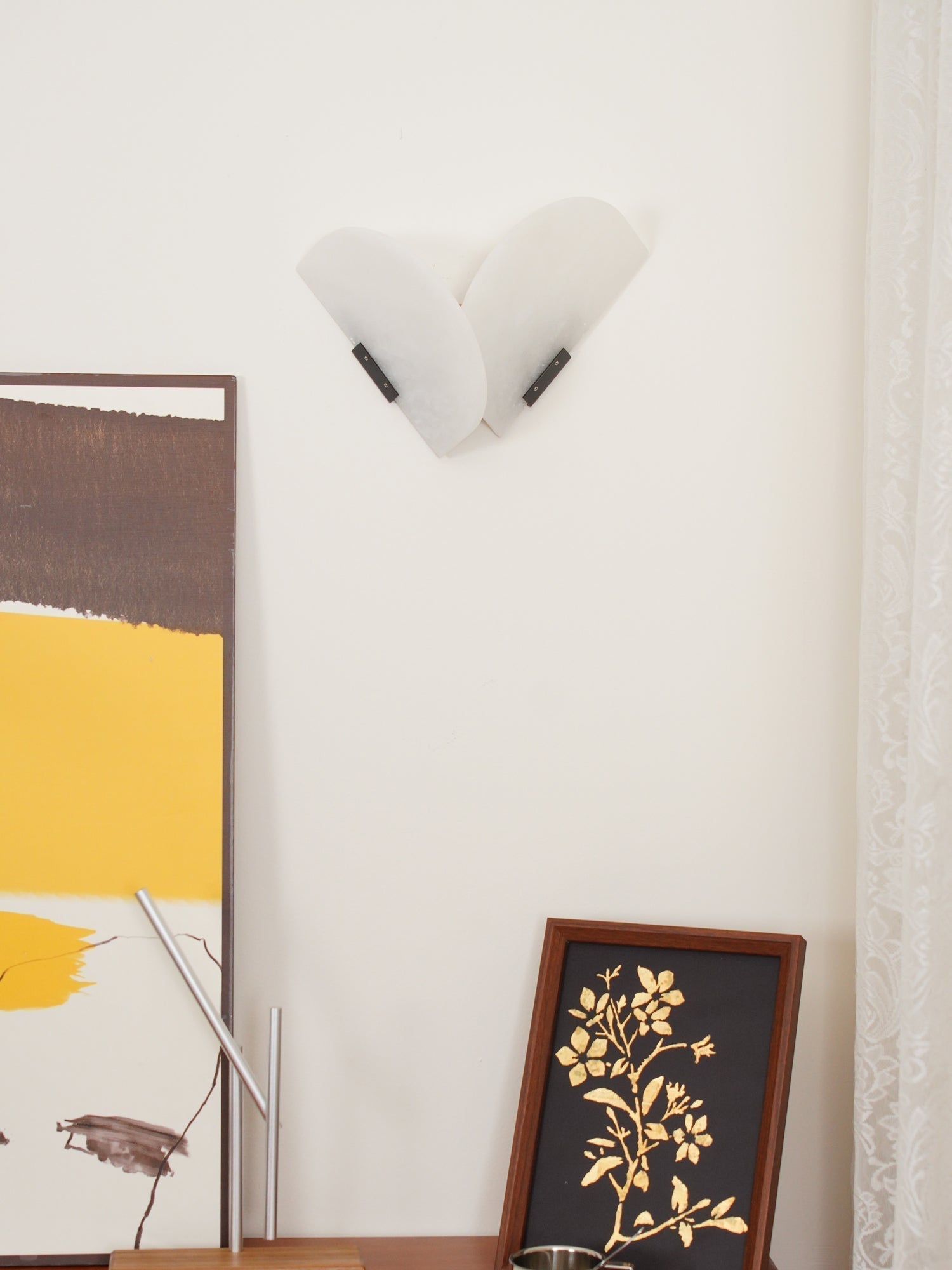 Cevelaris Heart Alabaster Wall Light - Neutralighting