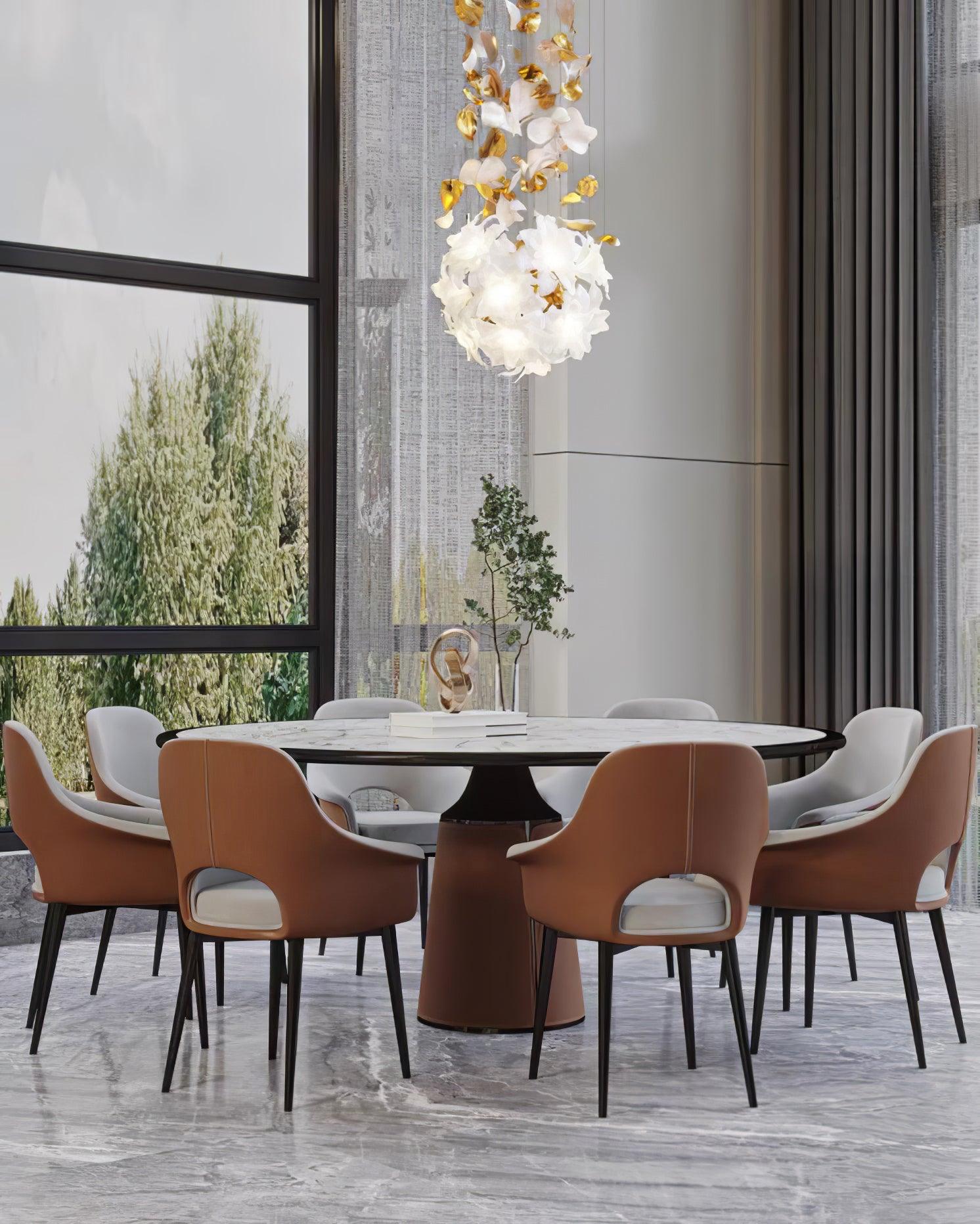 Flying Flowers Fluttering Chandelier - Blowlighting