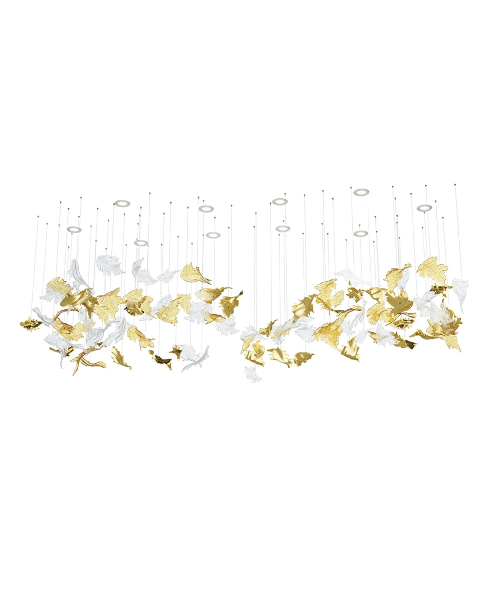 Cosolion Bird Glass Chandelier - Blowlighting