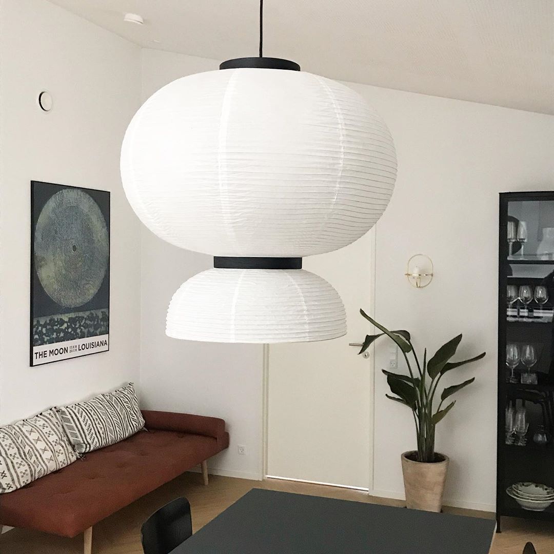 Cutheion Individual Creativity Rice Paper Pendant Lamp - Lamp Copper