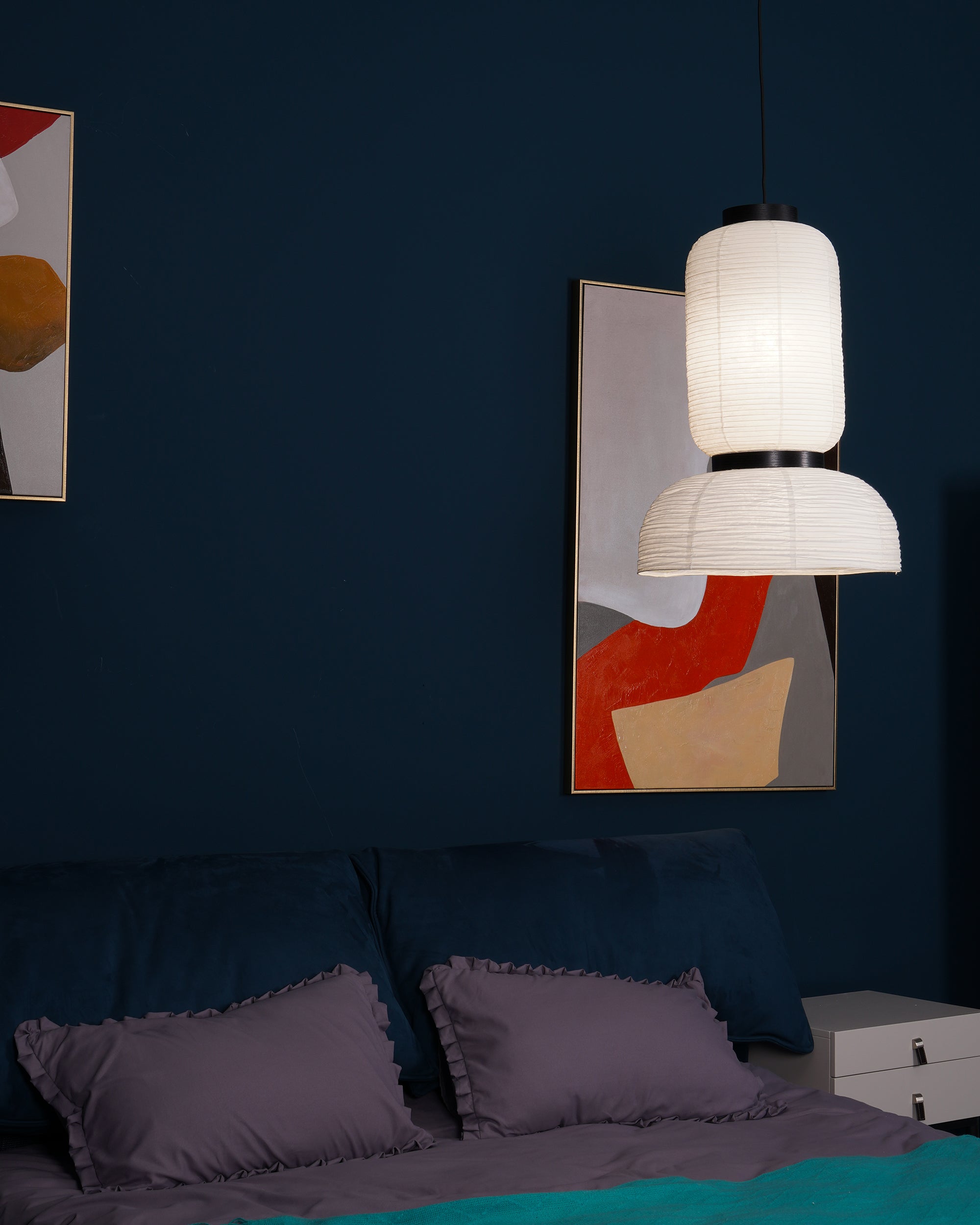 Rice Paper Lantern Pendant Lamp - Blowlighting