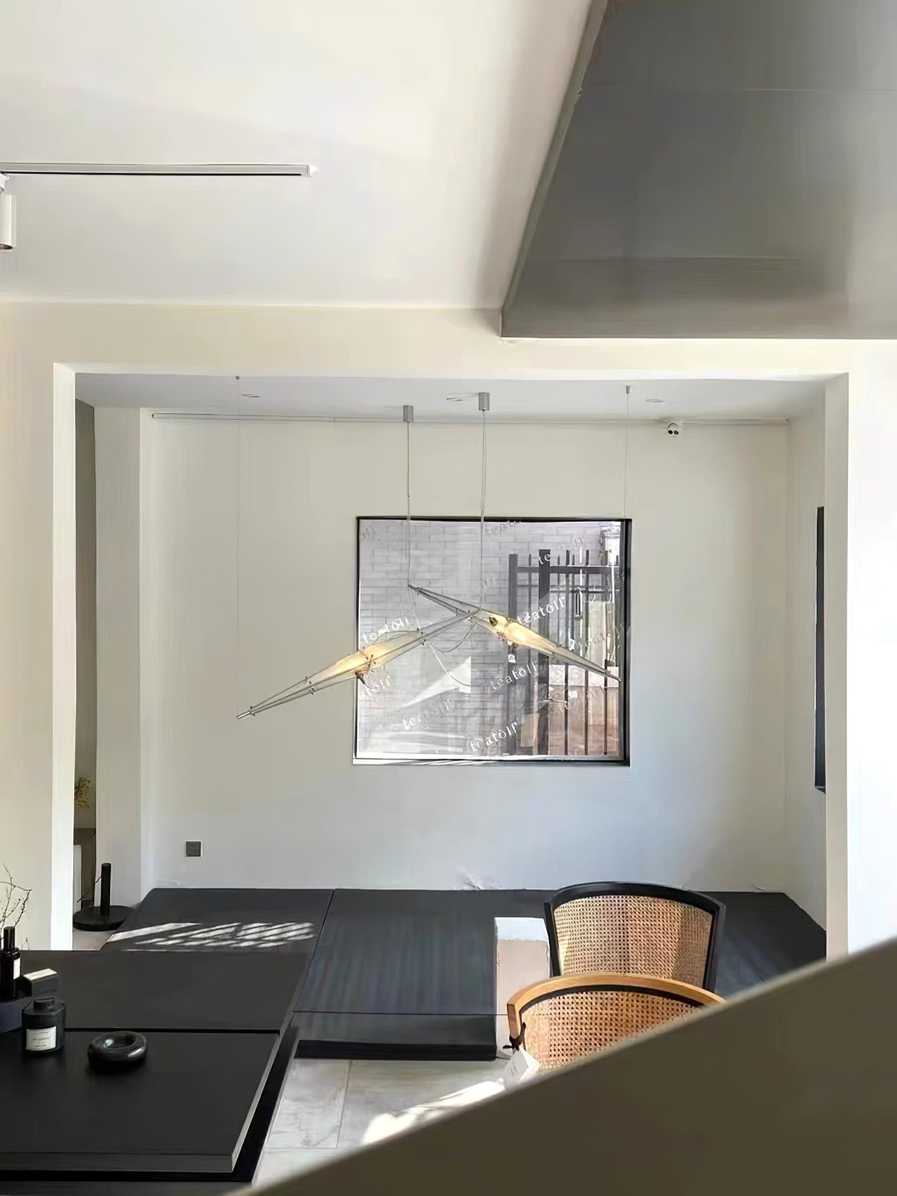 Adan Modern Minimalist Art Metal Pendant Lamp - Blowlighting