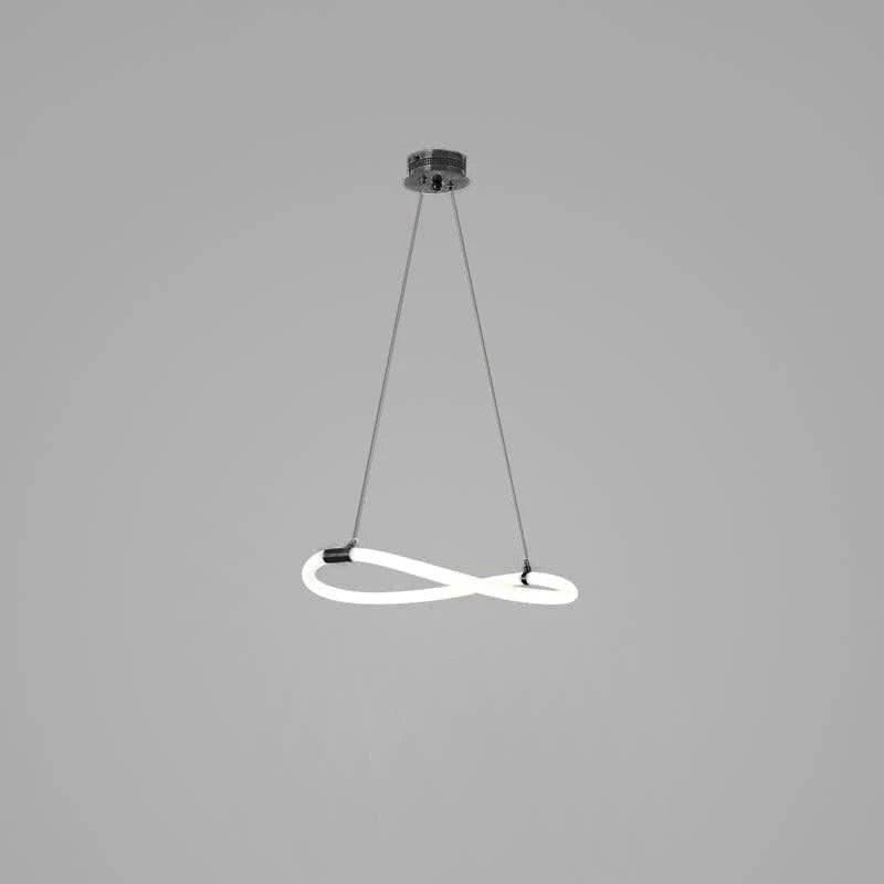 Lustra Chandelier Flexible Silicone Curve Modern Elegant - Letslighting