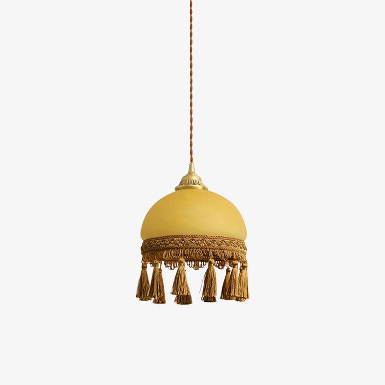 French Tassels Brass Pendant Light - Blowlighting