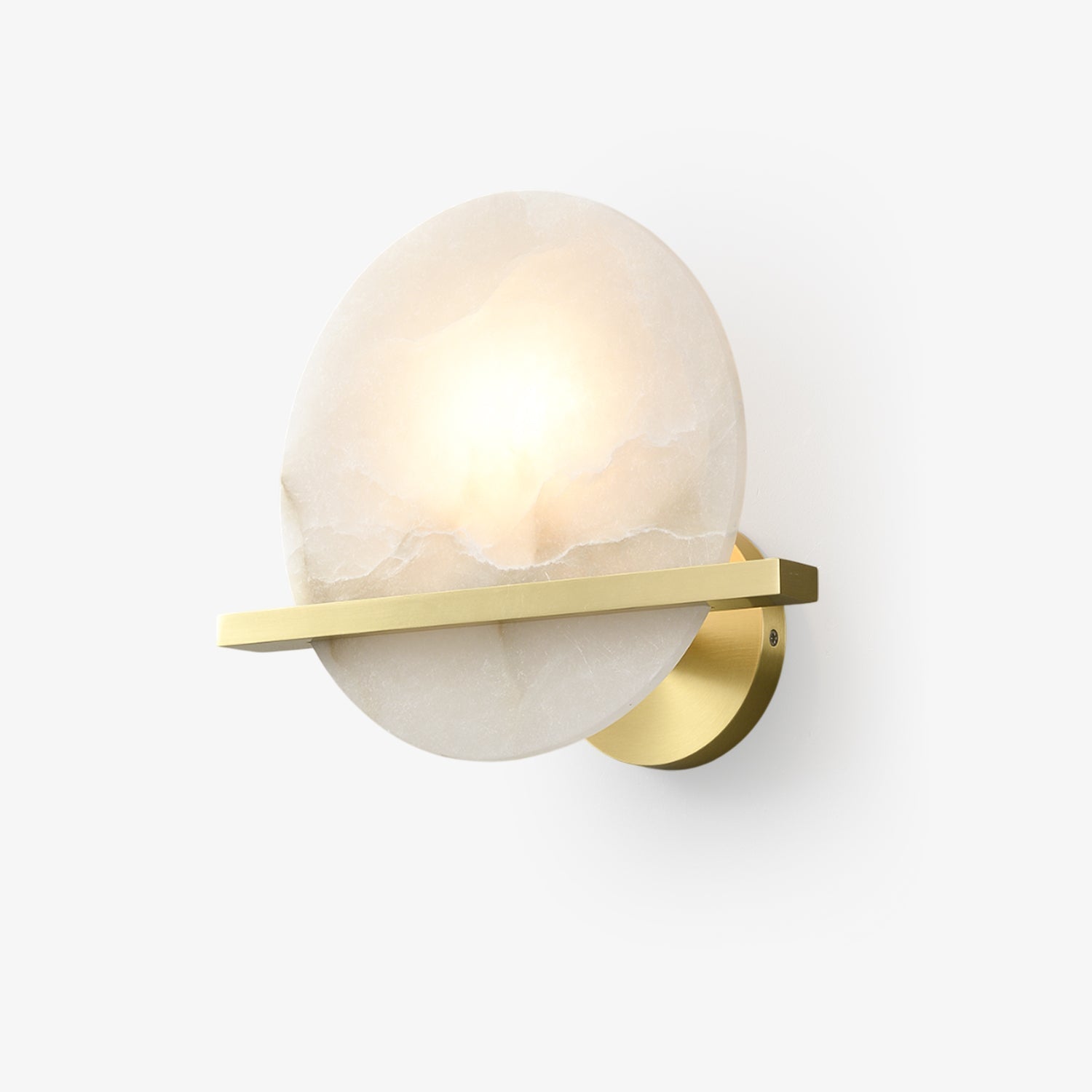 Vomiror Sphere Alabaster Wall Light - Neutralighting