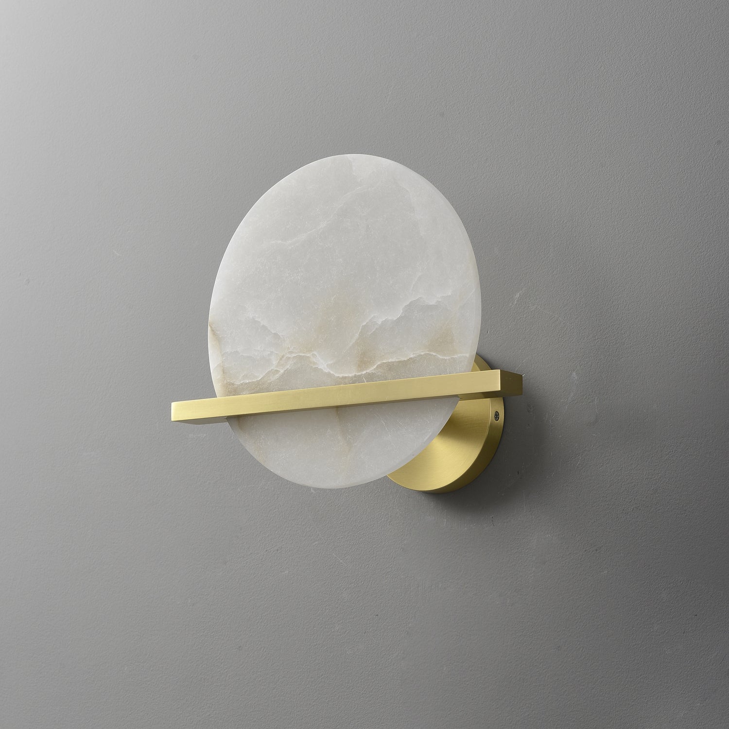 Vomiror Sphere Alabaster Wall Light - Neutralighting