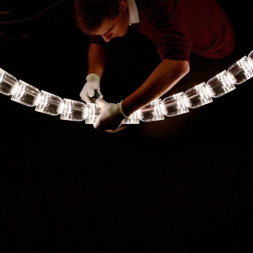 Gabriel Chrome Chandelier - Blowlighting