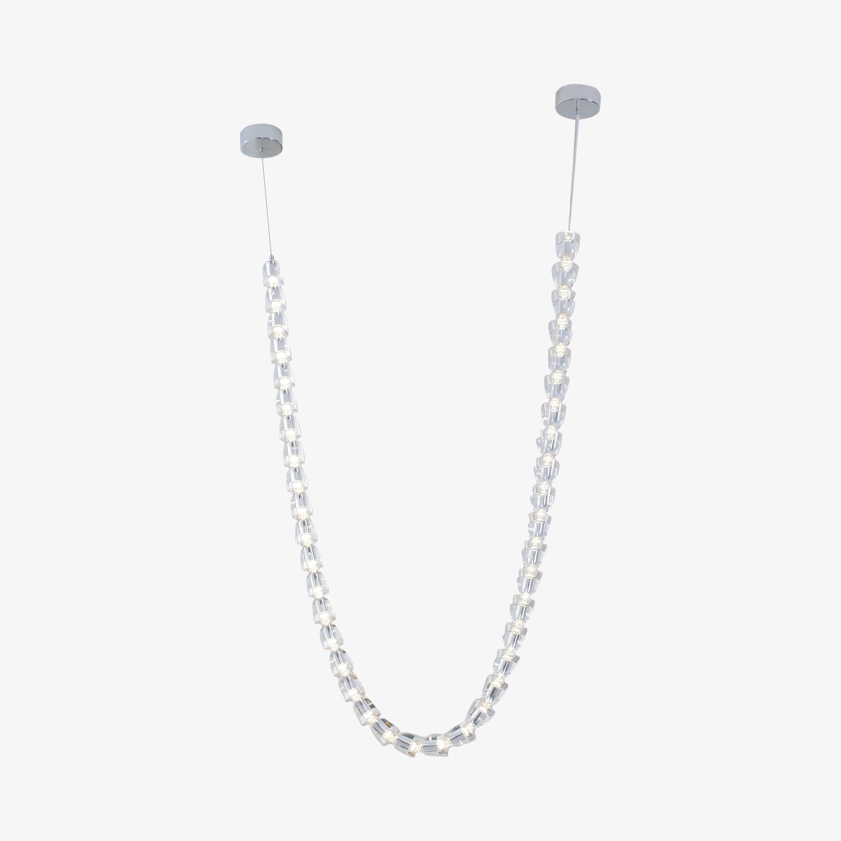 Gabriel Chrome Chandelier - Blowlighting