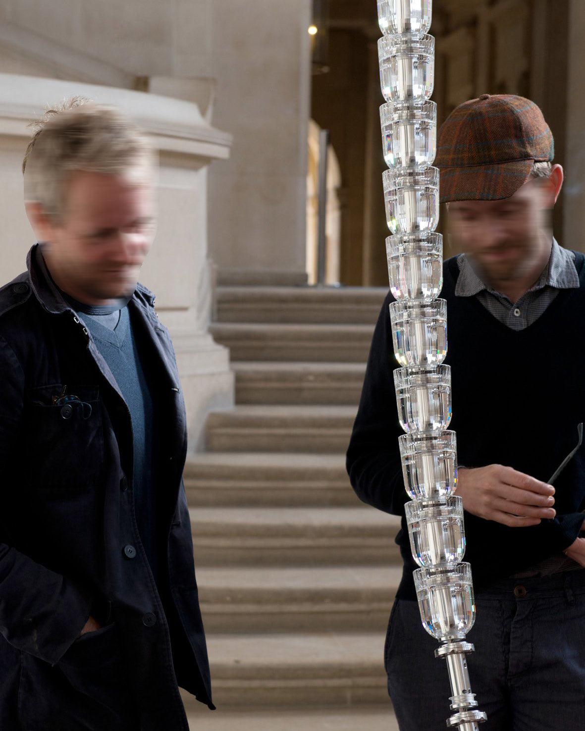 Gabriel Chrome Chandelier - Blowlighting