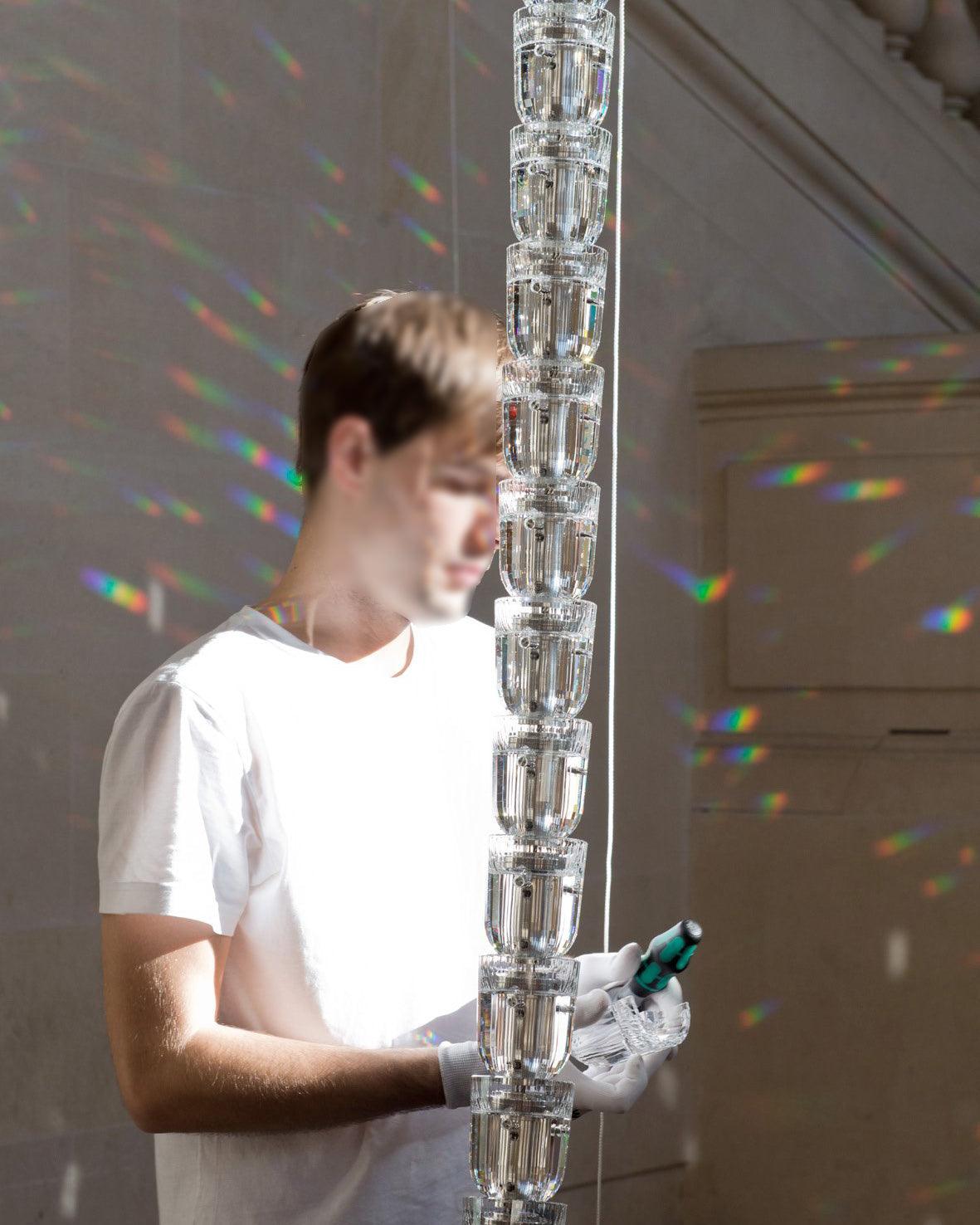 Gabriel Chrome Chandelier - Blowlighting