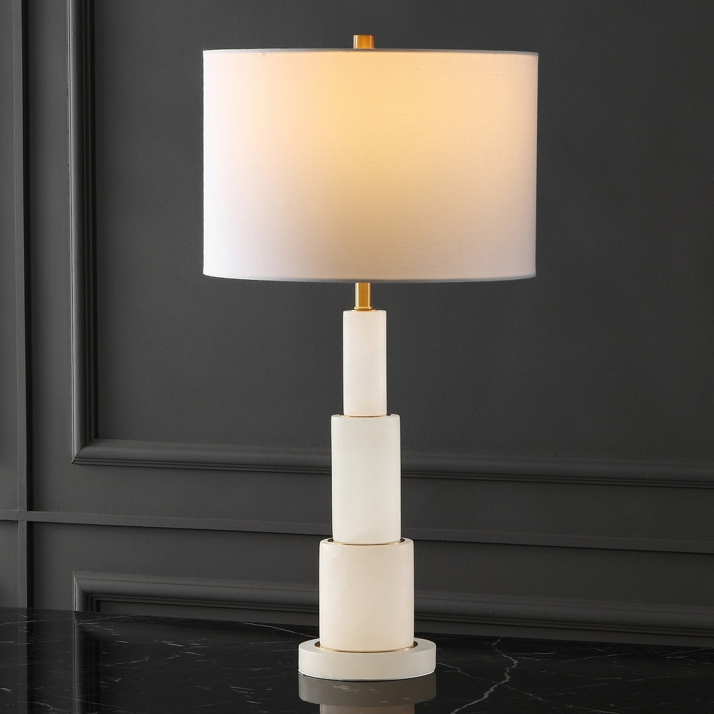 Gardiner Alabaster Table Lamp - Lamp Copper