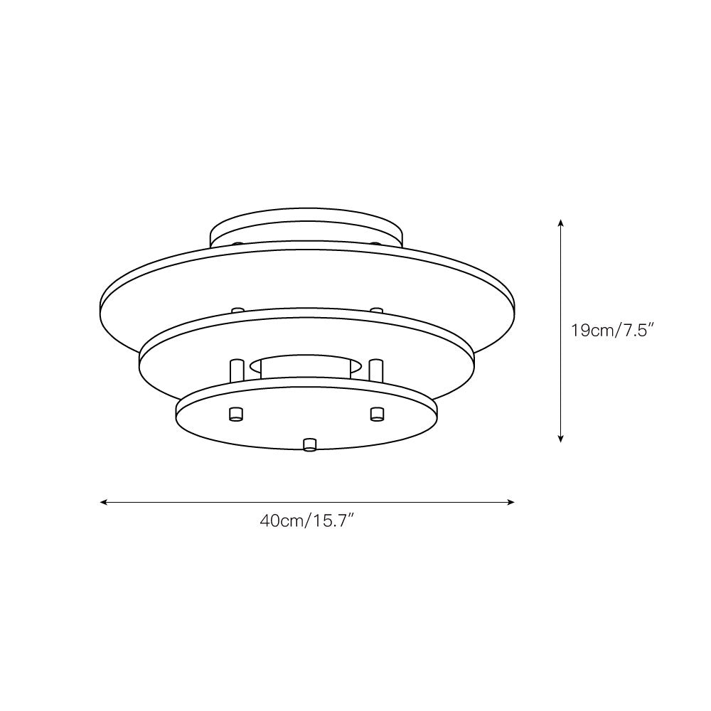 Zovena Modern Minimalist Steel Alabaster Ceiling Lamp - Lamp Copper