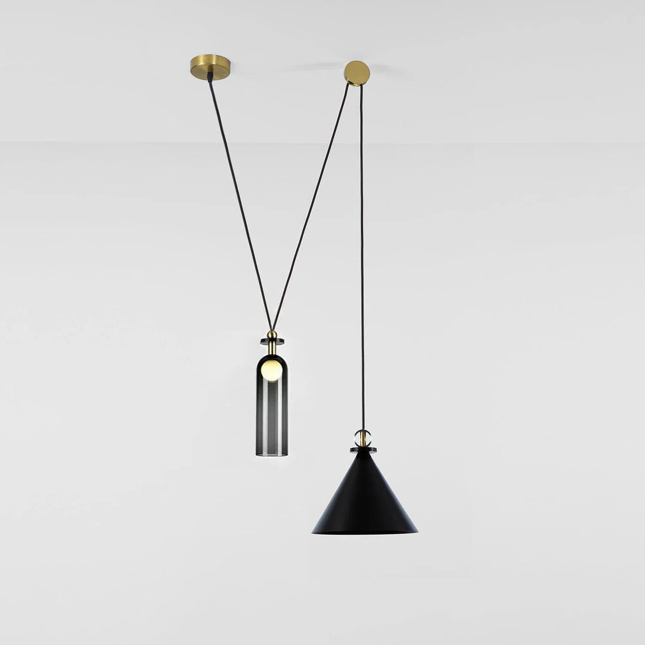 Geometric Shape Art Modern Chandelier - Blowlighting