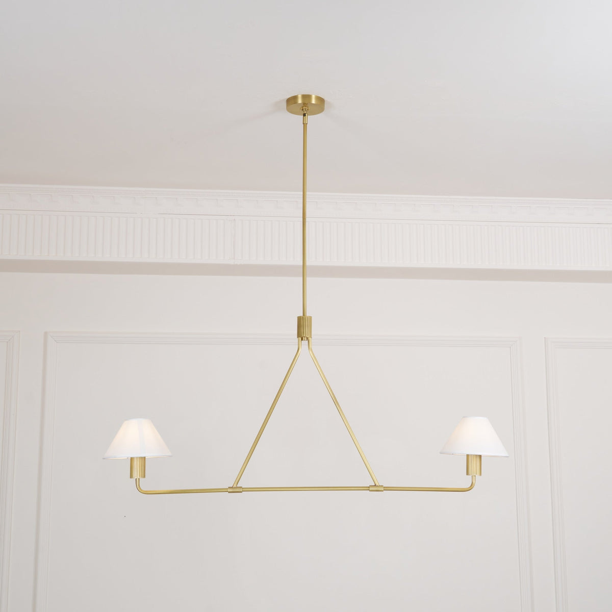Aurora Chandelier Cone Shade Minimalist - Blowlighting