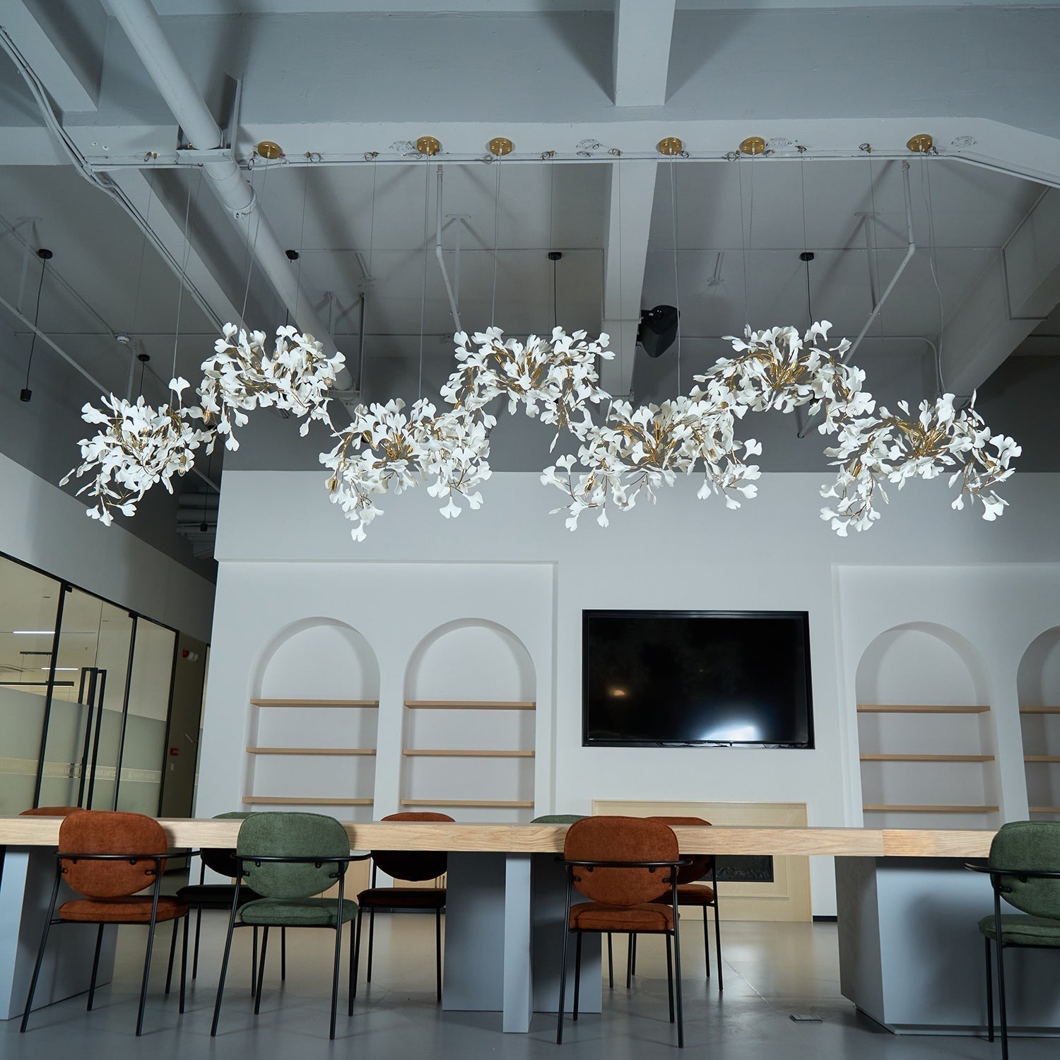 Elysia Floral Canopy Chandelier - Letslighting