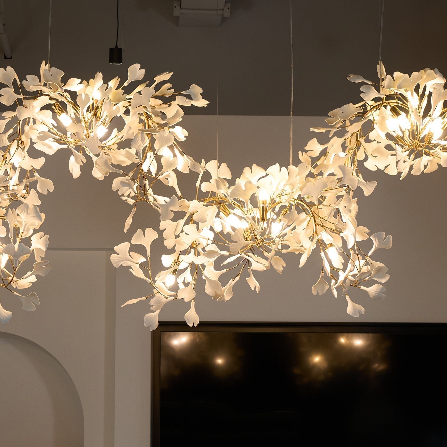 Elysia Floral Canopy Chandelier - Letslighting