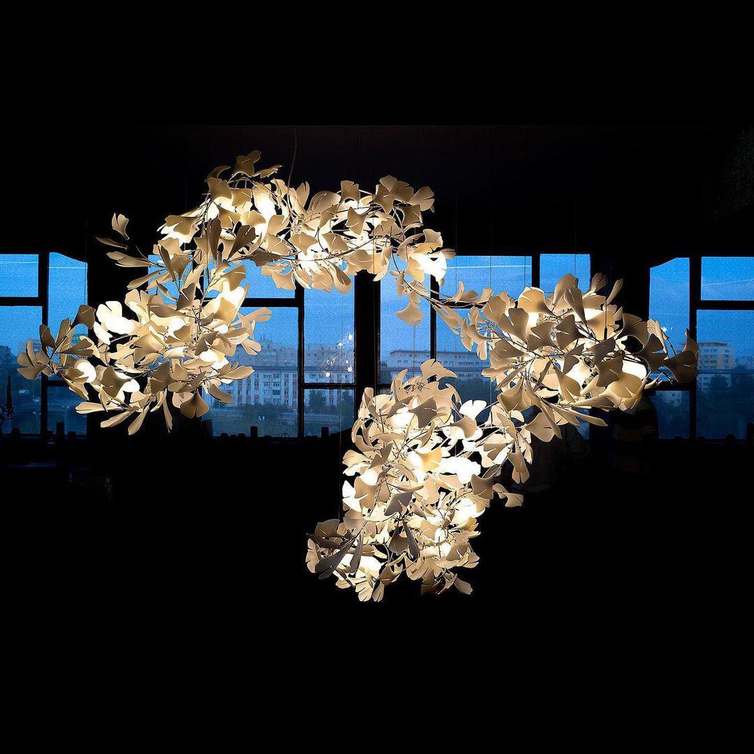 Elysia Floral Canopy Chandelier - Letslighting