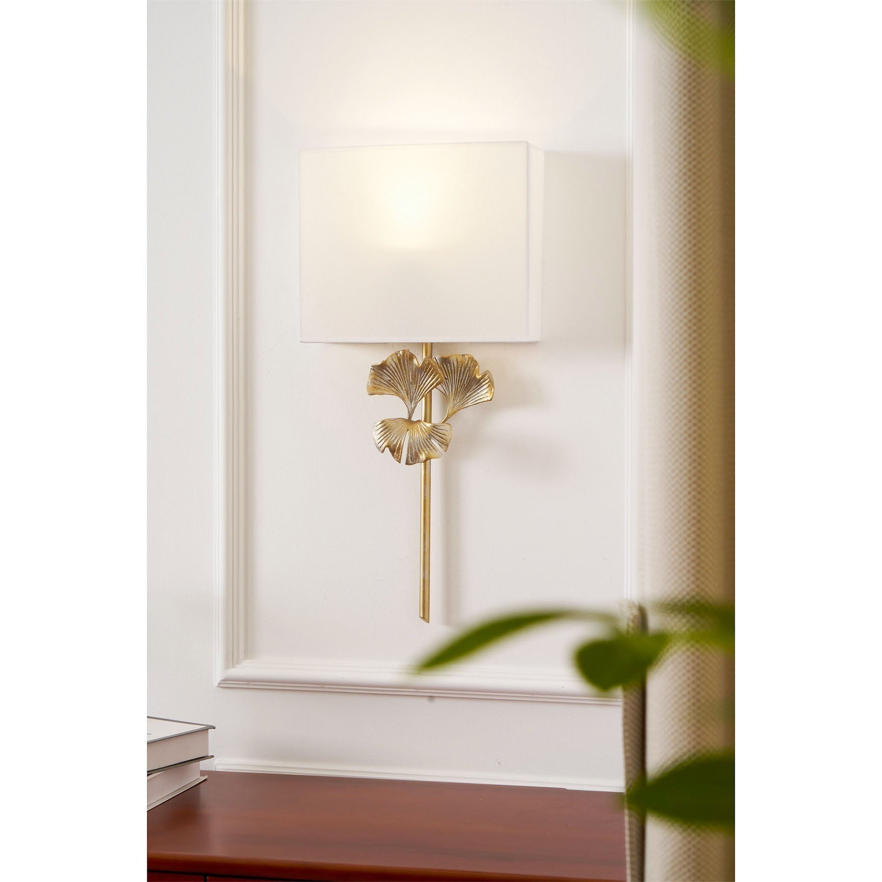 Velaeyra Individual Creativity Brass Fabric Wall Lamp - Lamp Copper