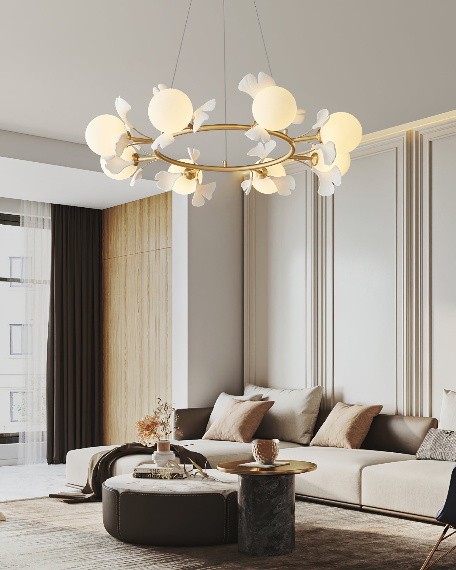 Fidova 8-Light Globe Chandelier - Letslighting