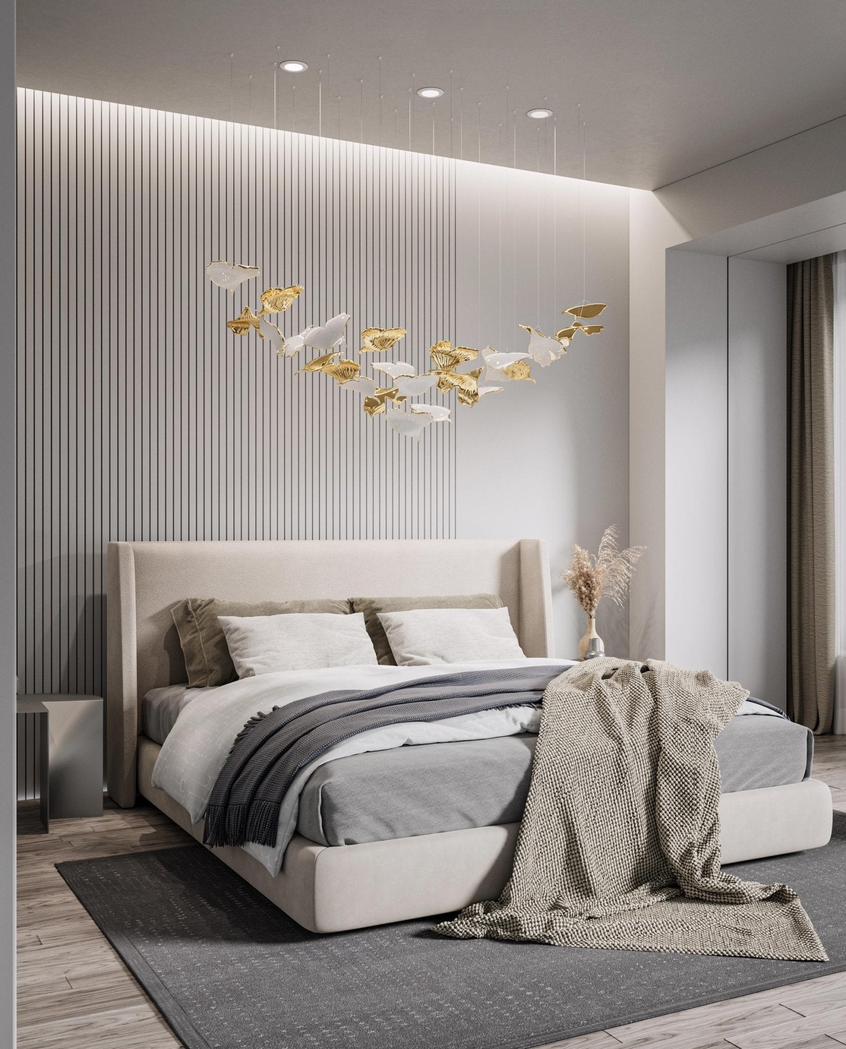 Ucareth Metal Leaf Pendant Light - Blowlighting