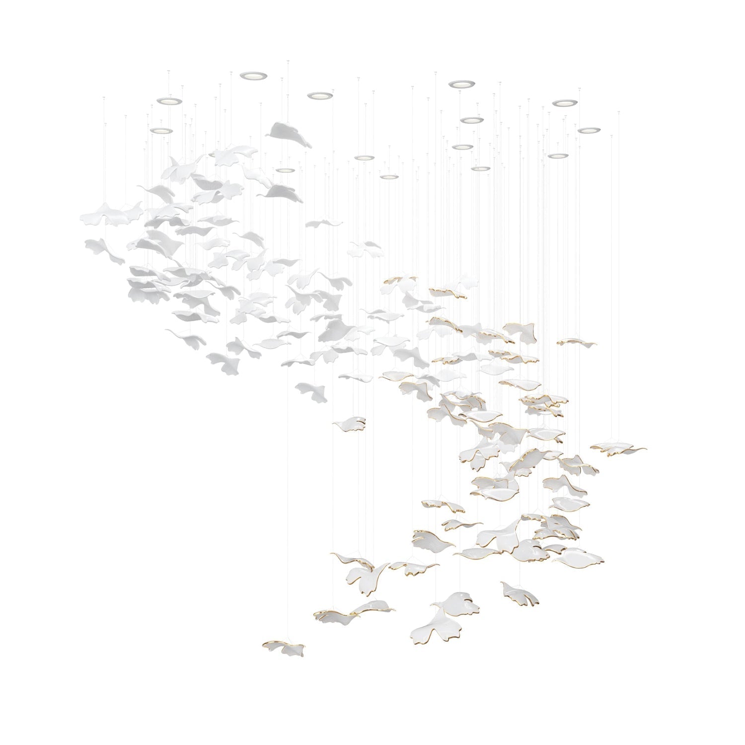 Ucareth Metal Leaf Pendant Light - Blowlighting