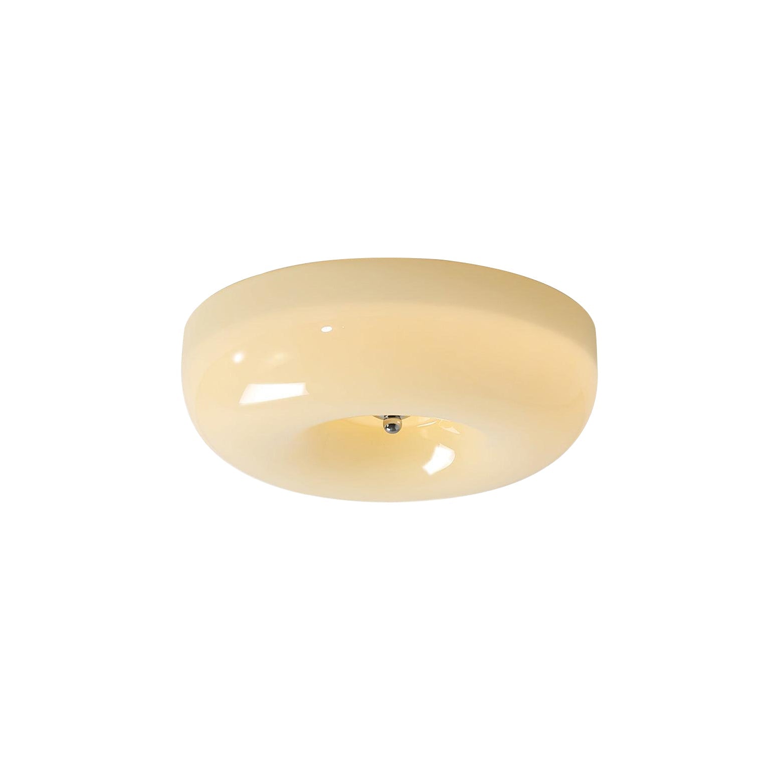 Ulsolir Premium Elegance Art Button Glass Ceiling Lamp - Lamp Copper