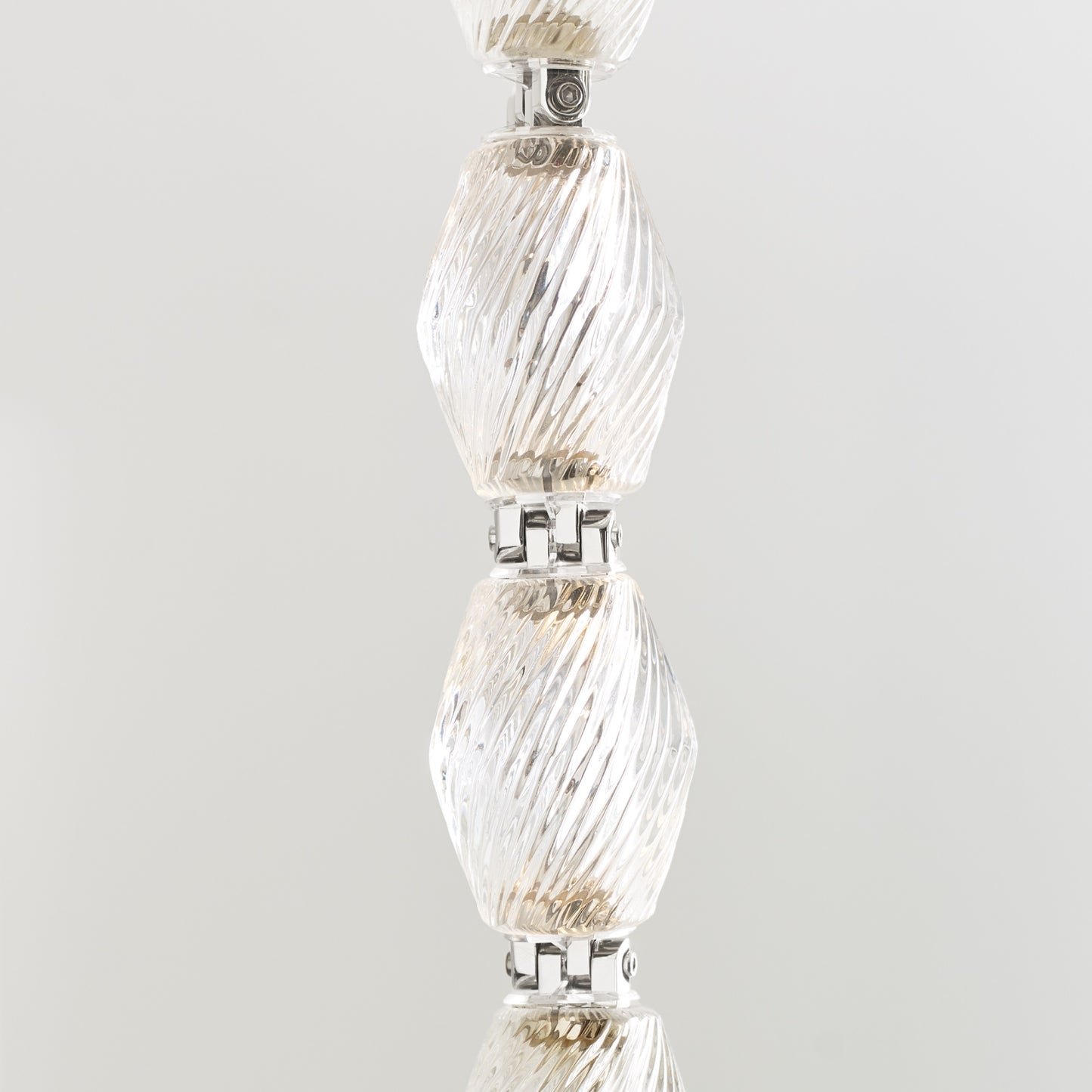 Pearlene Beaded Metal Chandelier - Blowlighting
