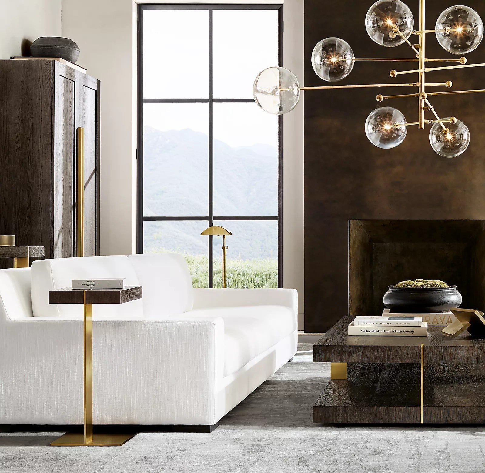 Orbit Contemporary Glass Chandelier - Blowlighting