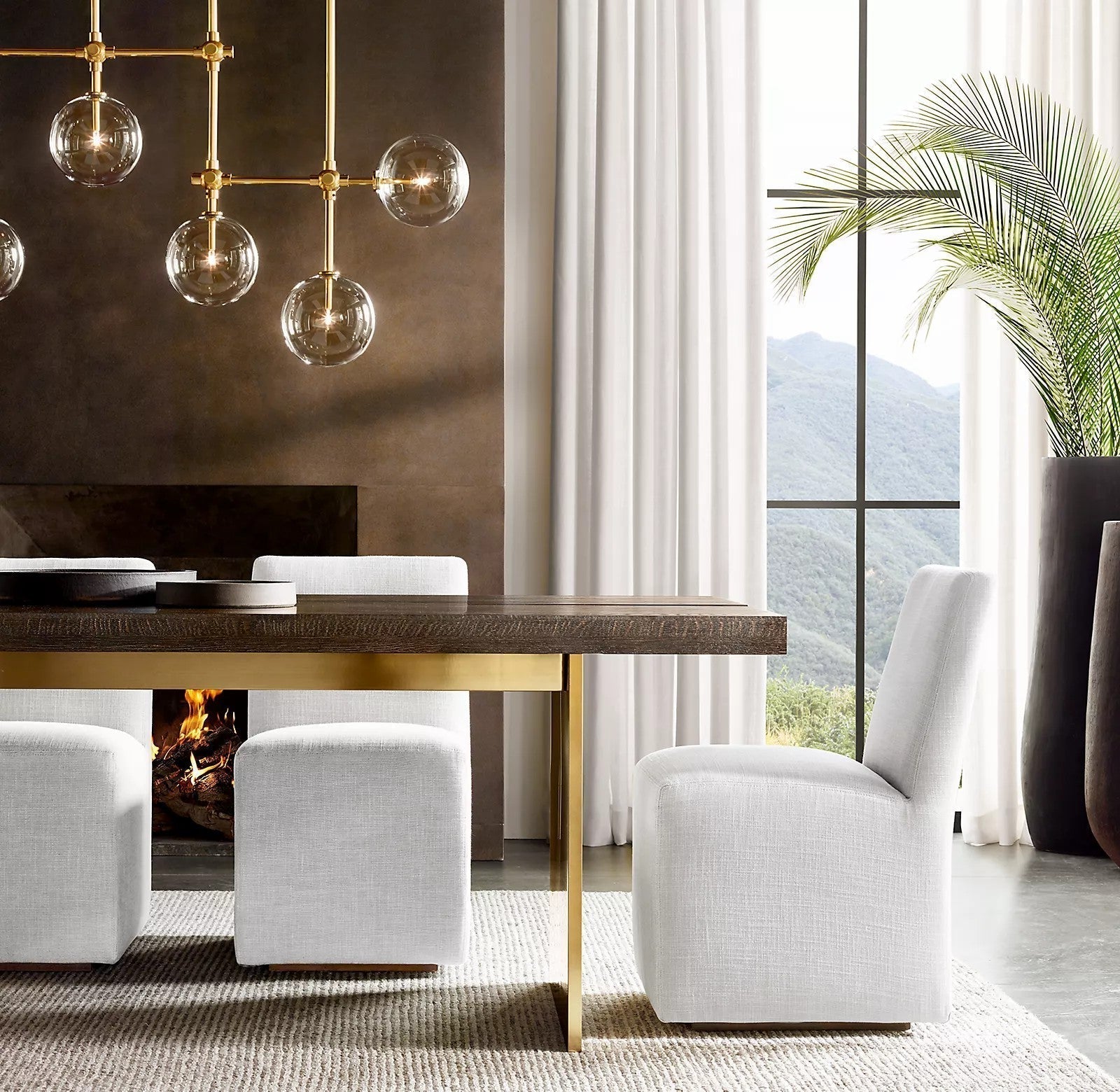 Orbit Contemporary Glass Chandelier - Blowlighting