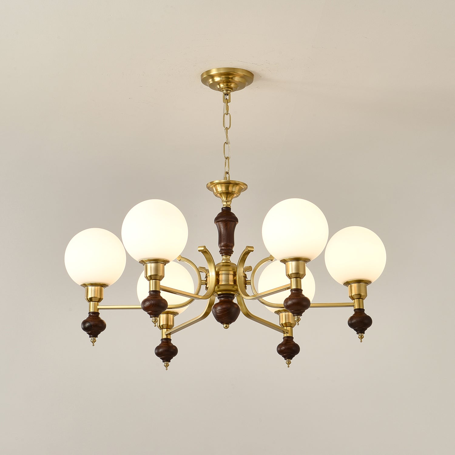 Globe Orb Chandelier - Blowlighting