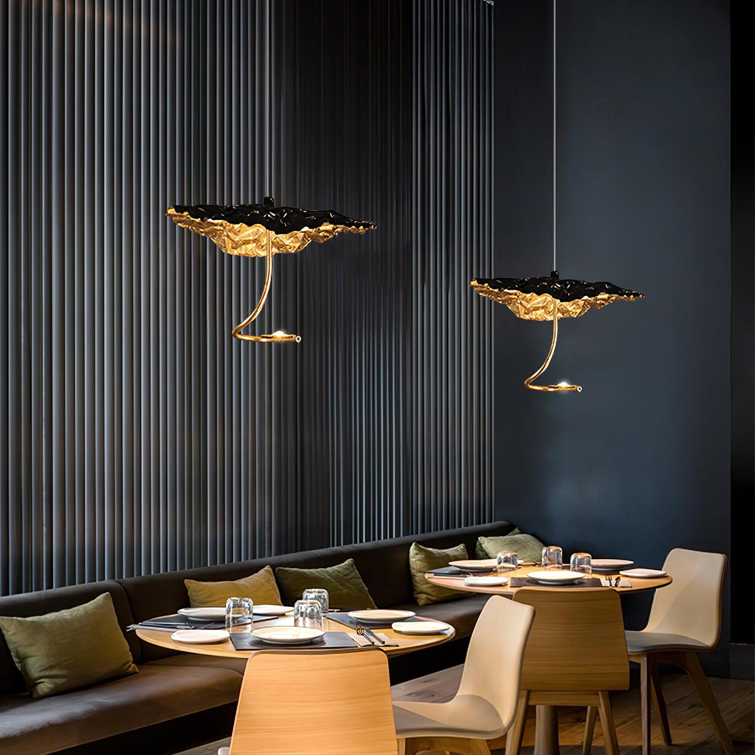 Aureate Cloud Brass Cluster Chandelier - Blowlighting