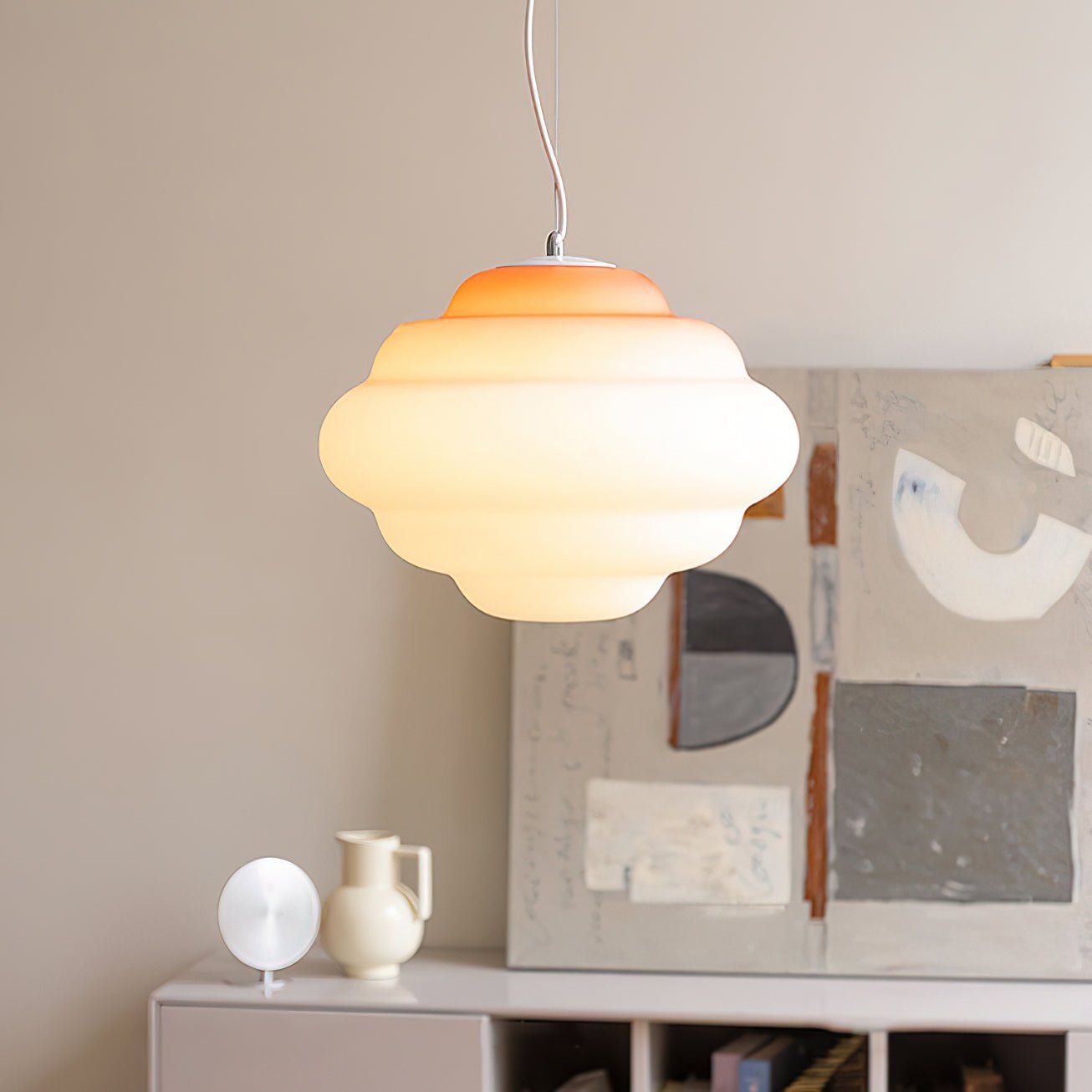 Gradient Cloudy Pendant Lamp - Blowlighting