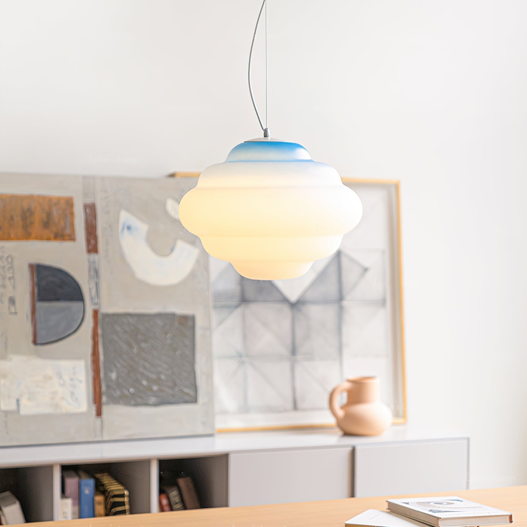 Gradient Cloudy Pendant Lamp - Blowlighting