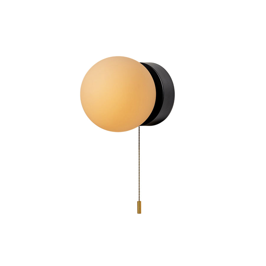 Aurlirira Modern Minimalist Metal Glass Wall Lamp - Lamp Copper