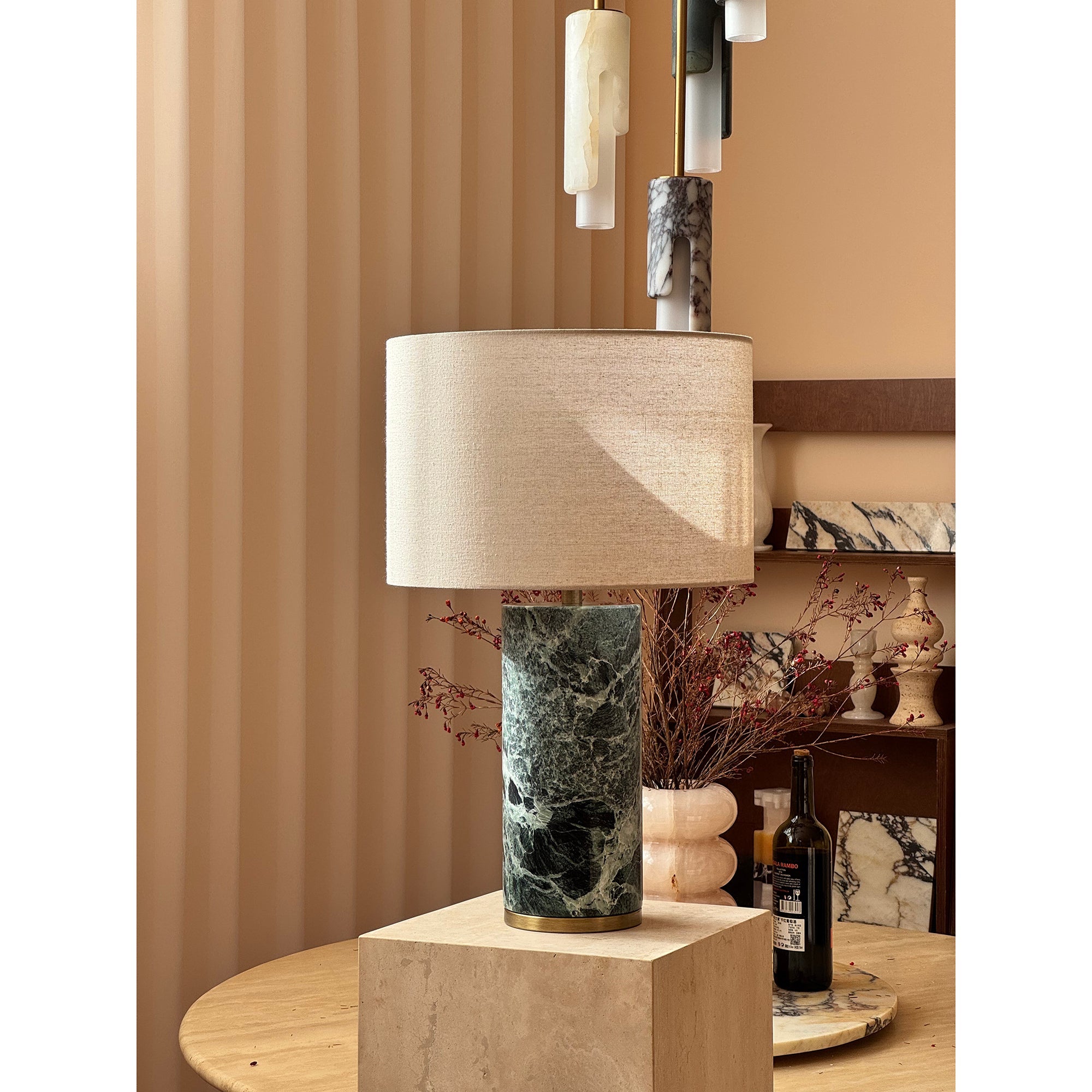 Gravity Table Lamp - Lamp Copper