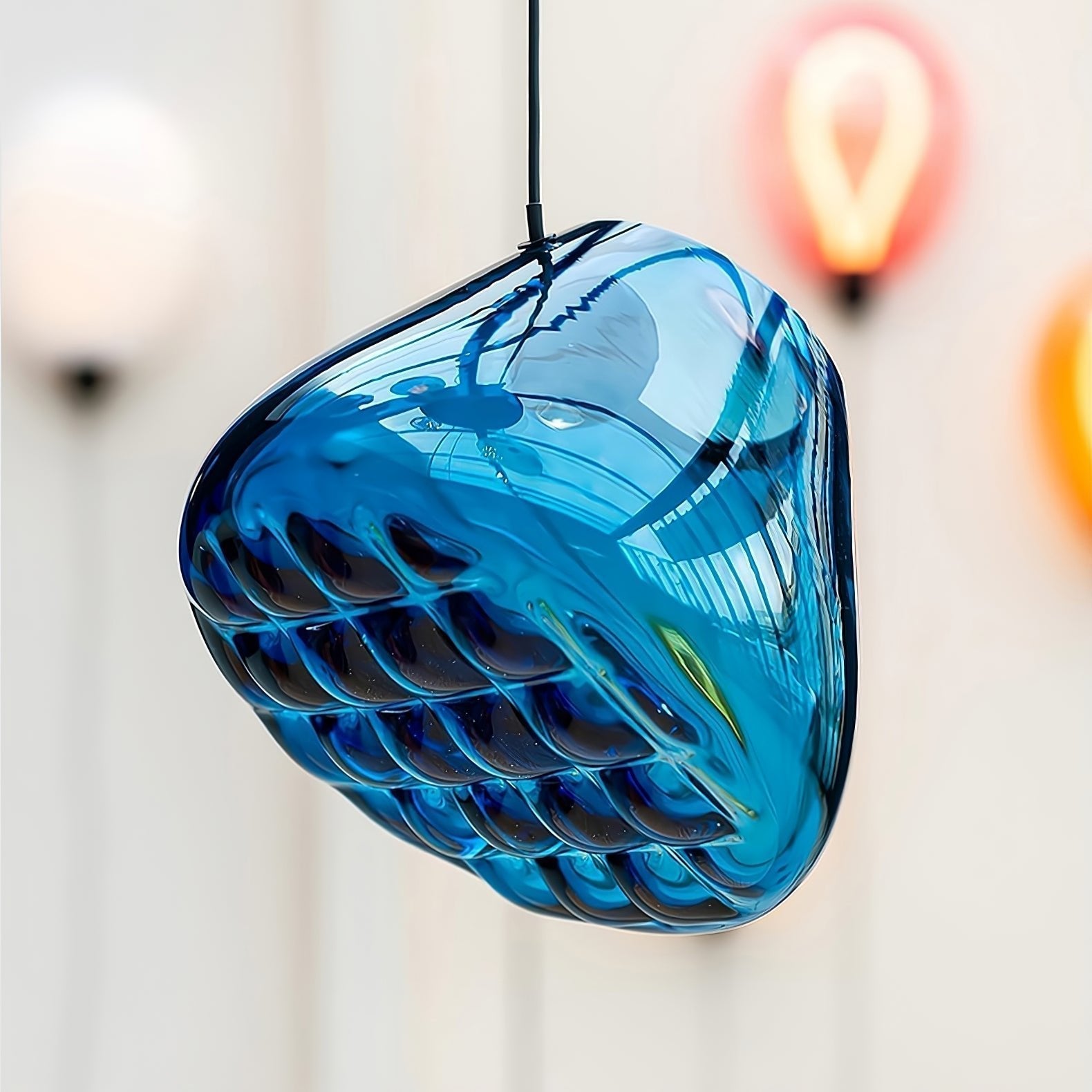 Grid Pendant Light - Blowlighting