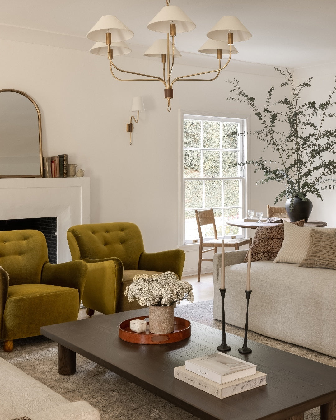 Osilan Vintage Staggered Tail Brass Fabric Sconce Wall Lamp - Lamp Copper