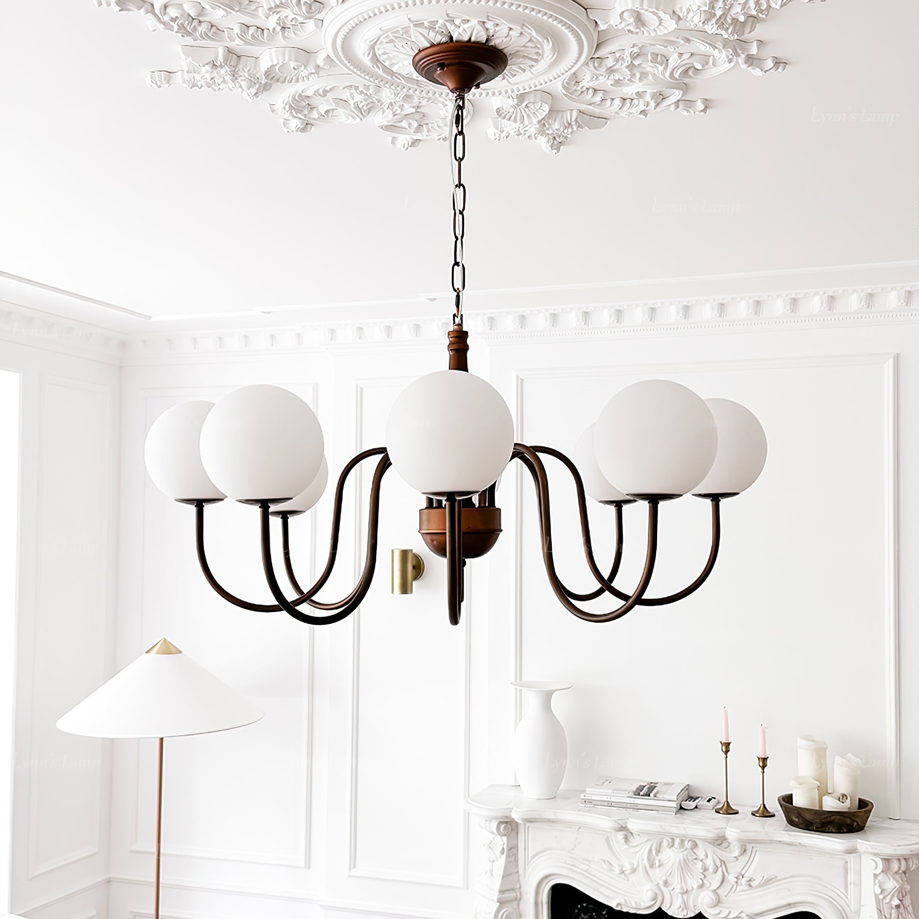 Grove Balls Chandelier - Blowlighting