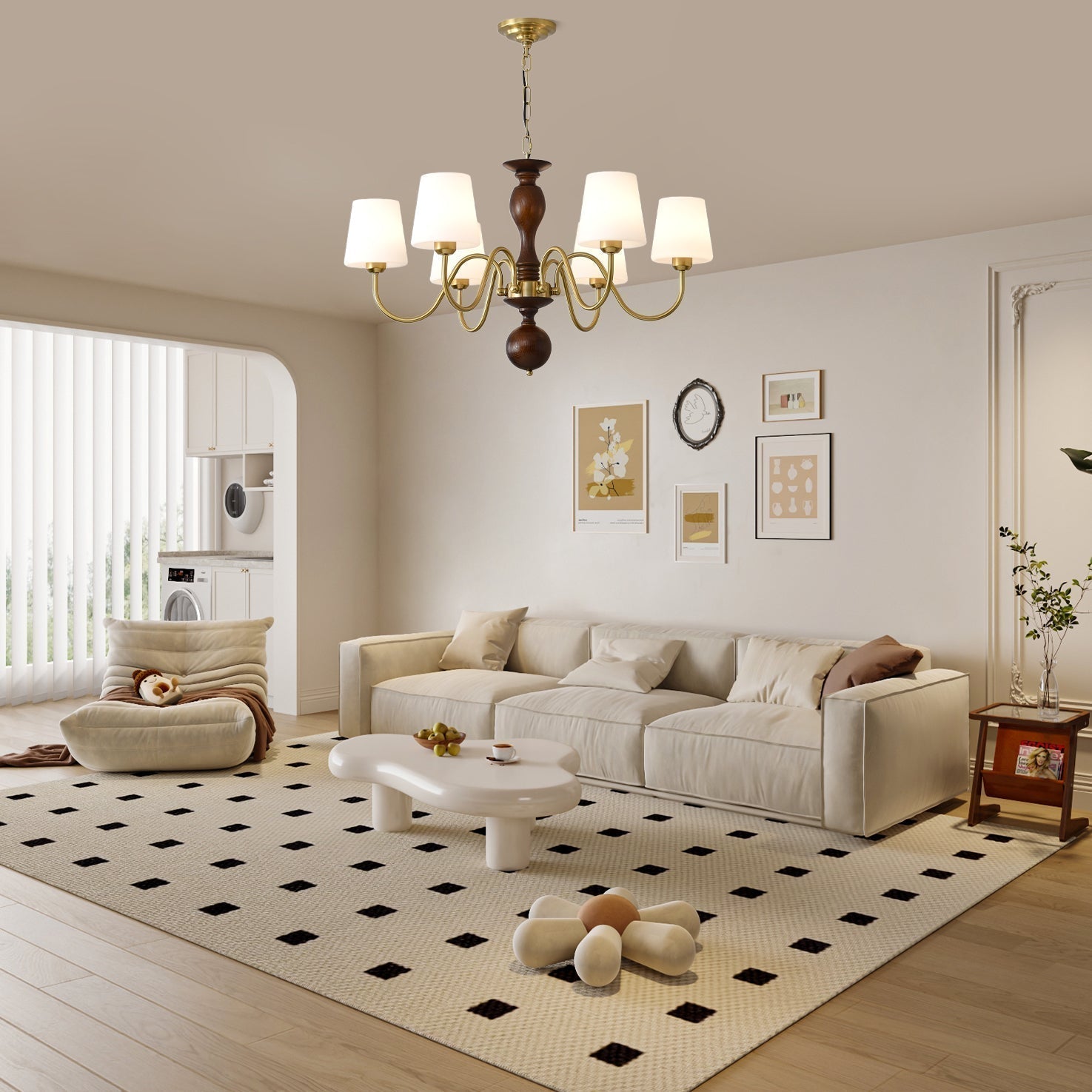 Grove Haven Chandelier - Blowlighting