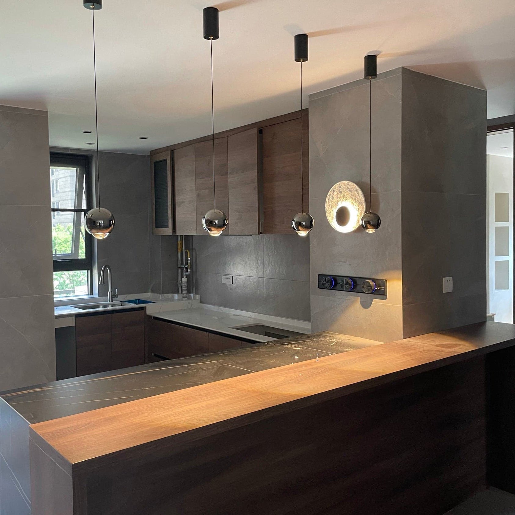 Vosolir Art Modern Minimalist Resin Wall Lamp - Lamp Copper