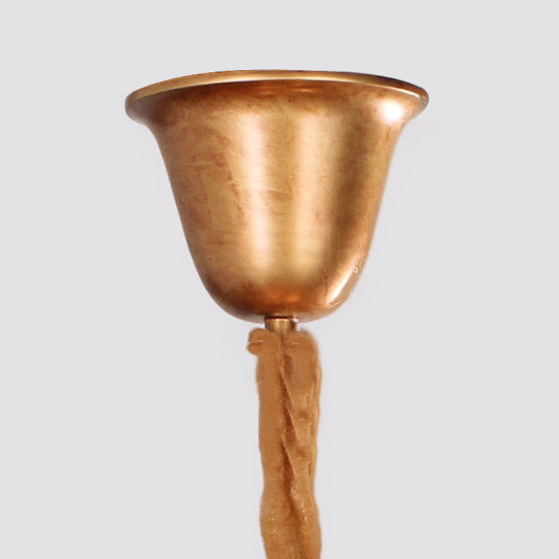 O'Moore Lampade a Sospensione Rame/Piuma Ottone Nordico Lusso