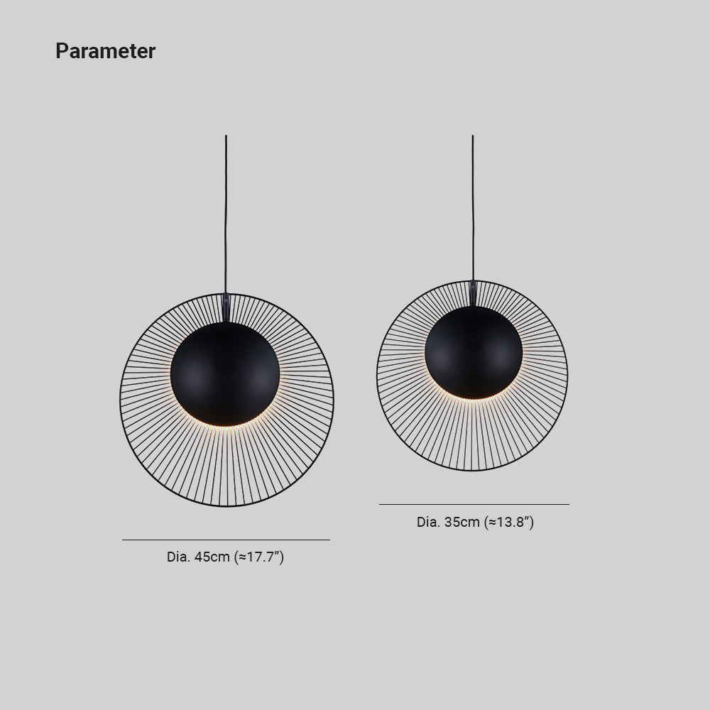 Arisha Minimalista LED Lampade a Sospensione Metallo Sala da Pranzo