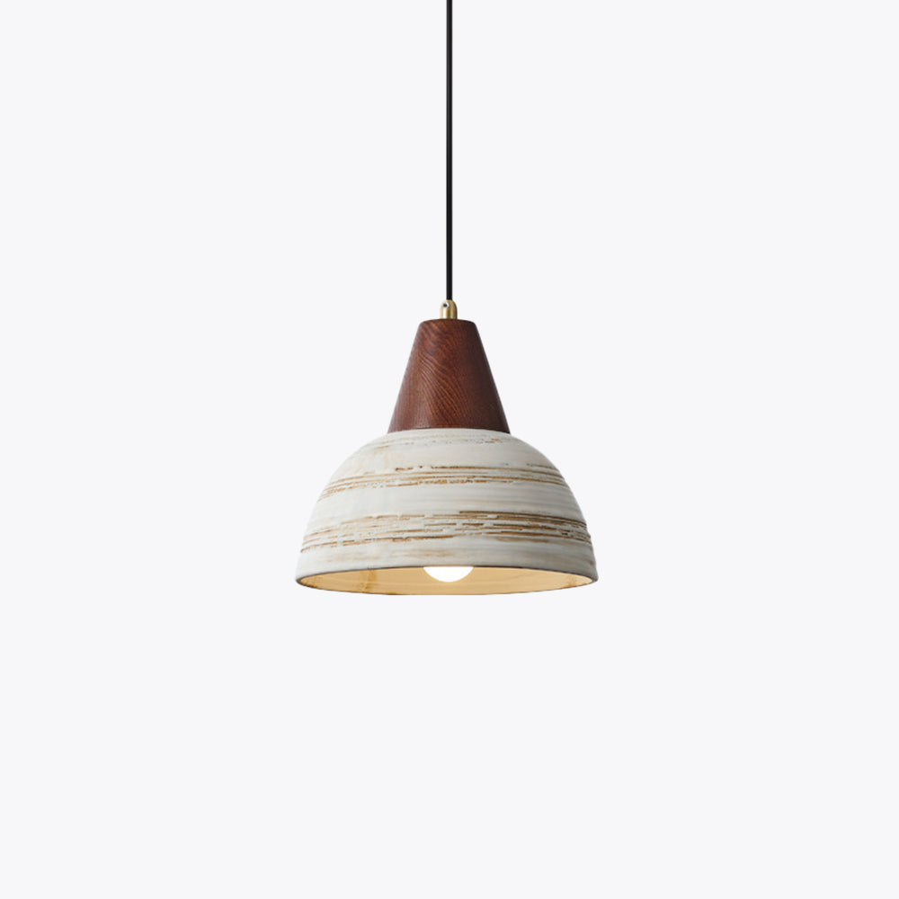 Muto Nordico Metallo Ceramica Legno Sospensione Noce Soggiorno Camera da letto