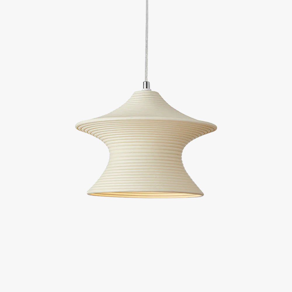 Valentina Minimalista Resina Sospensione Beige Soggiorno Camera da letto