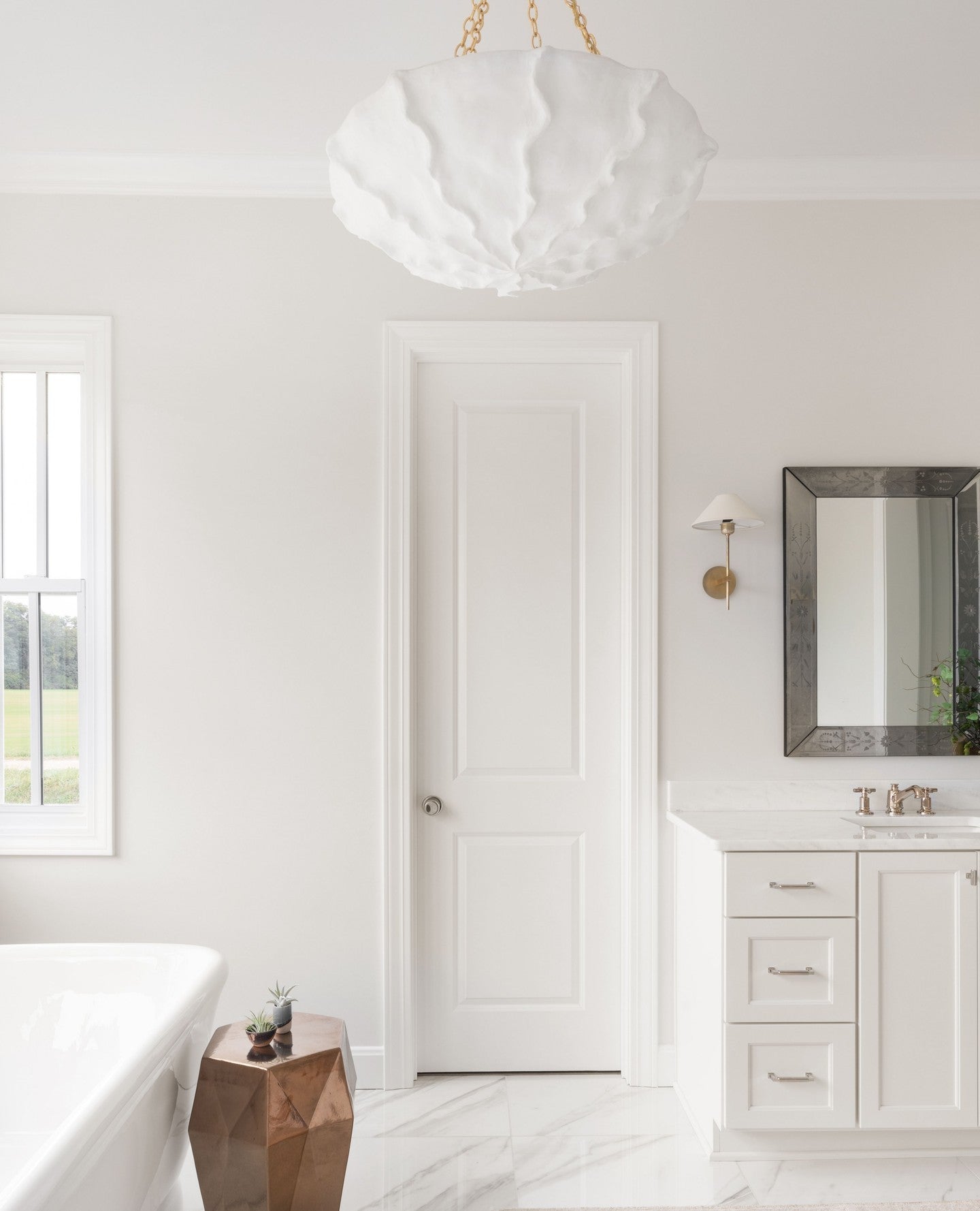 Zosilara Vintage Industrial Brass Fabric Sconce Wall Lamp - Lamp Copper