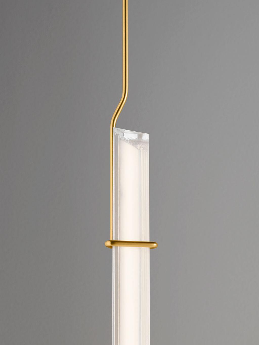 Halo Jewel Straight Pendant Light - Blowlighting